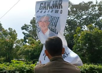 Poster Ganjar Sudah Dicopot Dan Mendapat Tanggapan Dari Pemerintah Kota Pematang Siantar