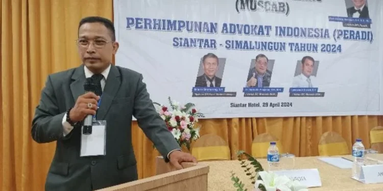 Pelantikan DPC PERADI Simalungun Masa Jabatan 2024 – 2029 Berjalan Sukses.