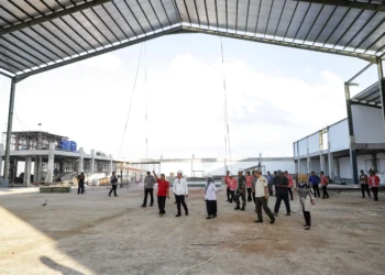 Pengerjaan Venue Lantai 5 Untuk Cabor Tinju Masih Terus Di Kebut, Pemko Pematangsiantar Yakin Akan Selesai Dan Segera Digunakan.