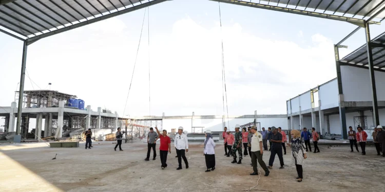 Pengerjaan Venue Lantai 5 Untuk Cabor Tinju Masih Terus Di Kebut, Pemko Pematangsiantar Yakin Akan Selesai Dan Segera Digunakan.