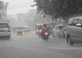 Daftar Wilayah Kota Yang Berpotensi Curah Hujan Yang Deras Di Indonesia 2024.