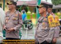 Kapolres Pematangsiantar Monitoring Pengamanan TPS Pemilu 2024