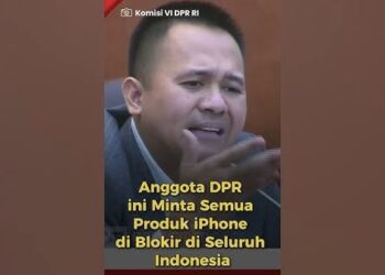 Viralnya DPR RI Geram minta Blokir IPhone masuk ke Indonesia, banyak komentar media sosial mendukung.