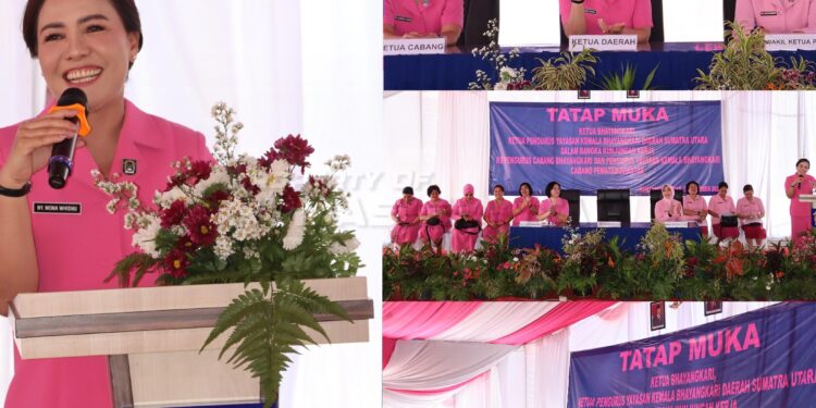 Ketua Bhayangkari Cabang Pematangsiantar Terima Kunker Ketua Bhayangkari Daerah Sumut