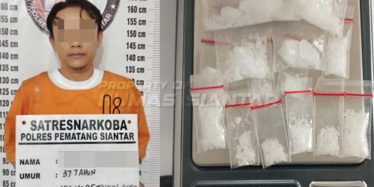 Pemilik 11,13 gram Sabu Berhasil Ditangkap Polres Pematangsiantar