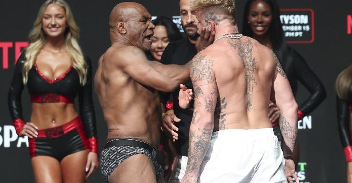 Hasil Mike Tyson vs Jake Paul. Tinju Dunia: si Leher Beton Kalah Angka