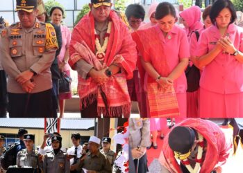 Kapolda Sumatera Utara Irjen Pol Whisnu Hermawan Februanto meresmikan Gedung Utama dan SPKT Polres Pematangsiantar