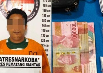 Polres Pematangsiantar Tangkap Pemilik 8,85 Gram Sabu di Martoba